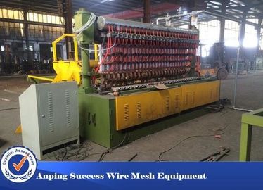 China Pneumatischer Stahlmaschen-Maschendraht, der zentralisierte Steuerung Maschine PLC macht fournisseur